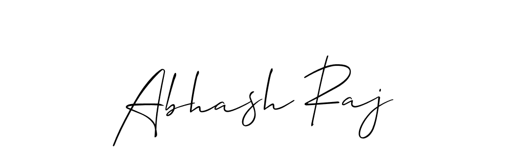 Allison_Script is a professional signature style that is perfect for those who want to add a touch of class to their signature. It is also a great choice for those who want to make their signature more unique. Get Abhash Raj name to fancy signature for free. Abhash Raj signature style 2 images and pictures png