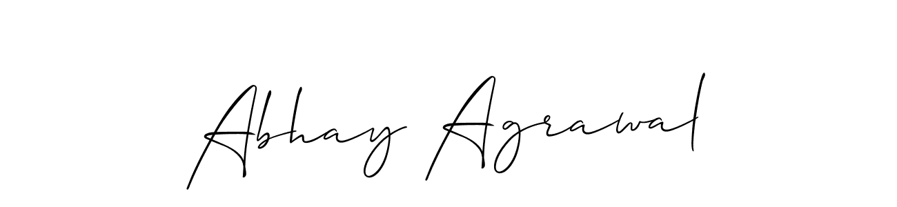 How to Draw Abhay Agrawal signature style? Allison_Script is a latest design signature styles for name Abhay Agrawal. Abhay Agrawal signature style 2 images and pictures png