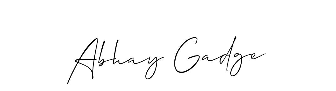 Check out images of Autograph of Abhay Gadge name. Actor Abhay Gadge Signature Style. Allison_Script is a professional sign style online. Abhay Gadge signature style 2 images and pictures png