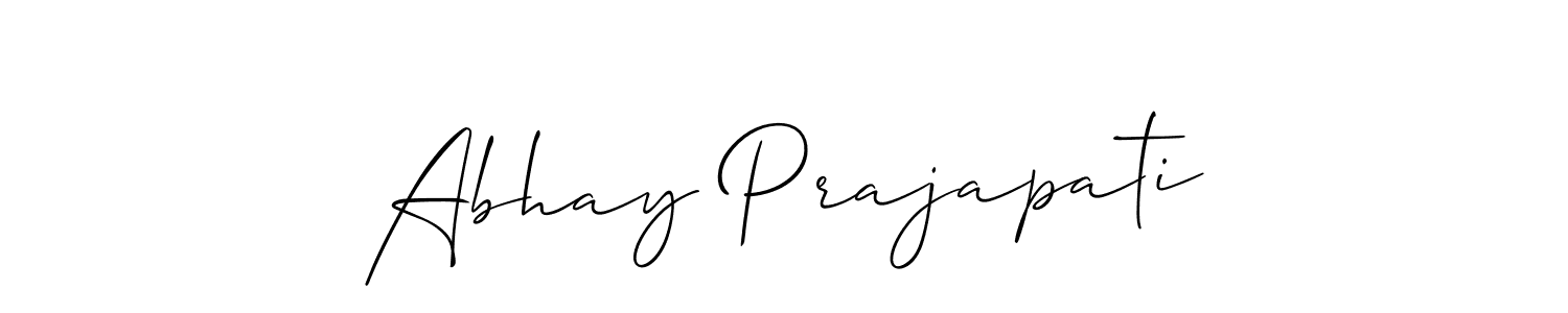 You can use this online signature creator to create a handwritten signature for the name Abhay Prajapati. This is the best online autograph maker. Abhay Prajapati signature style 2 images and pictures png