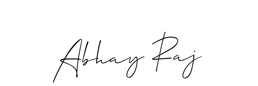 Make a short Abhay Raj signature style. Manage your documents anywhere anytime using Allison_Script. Create and add eSignatures, submit forms, share and send files easily. Abhay Raj signature style 2 images and pictures png