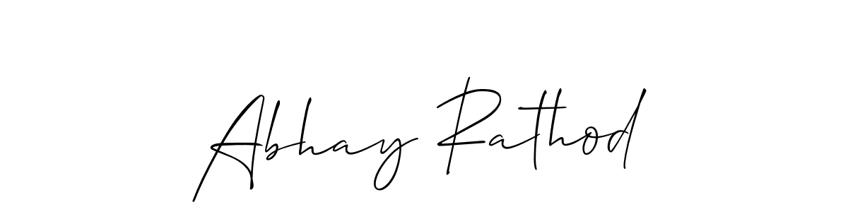 Also You can easily find your signature by using the search form. We will create Abhay Rathod name handwritten signature images for you free of cost using Allison_Script sign style. Abhay Rathod signature style 2 images and pictures png