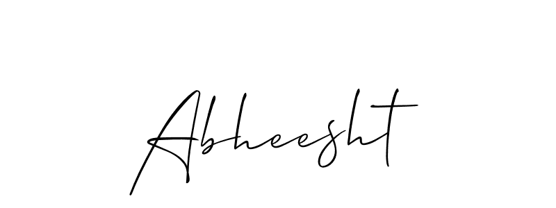 Make a beautiful signature design for name Abheesht. Use this online signature maker to create a handwritten signature for free. Abheesht signature style 2 images and pictures png