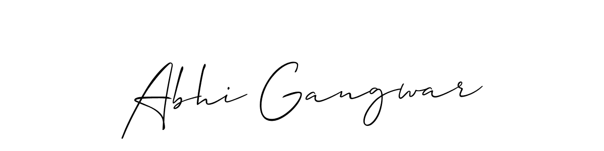 Check out images of Autograph of Abhi Gangwar name. Actor Abhi Gangwar Signature Style. Allison_Script is a professional sign style online. Abhi Gangwar signature style 2 images and pictures png