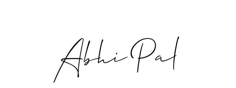 This is the best signature style for the Abhi Pal name. Also you like these signature font (Allison_Script). Mix name signature. Abhi Pal signature style 2 images and pictures png