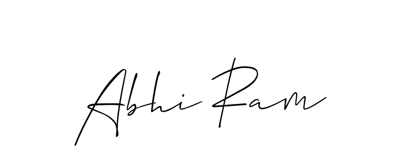 Make a beautiful signature design for name Abhi Ram. Use this online signature maker to create a handwritten signature for free. Abhi Ram signature style 2 images and pictures png