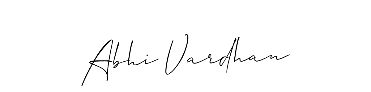 You can use this online signature creator to create a handwritten signature for the name Abhi Vardhan. This is the best online autograph maker. Abhi Vardhan signature style 2 images and pictures png