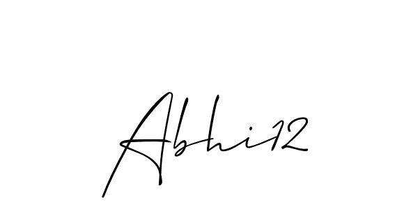 Once you've used our free online signature maker to create your best signature Allison_Script style, it's time to enjoy all of the benefits that Abhi12 name signing documents. Abhi12 signature style 2 images and pictures png