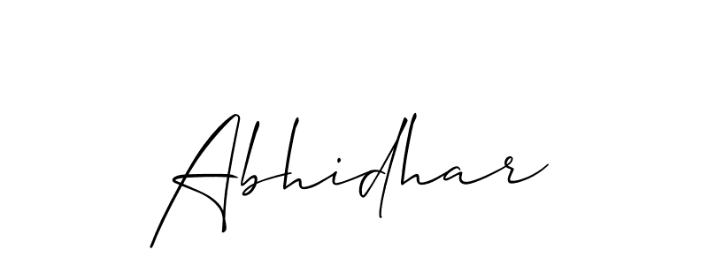 Similarly Allison_Script is the best handwritten signature design. Signature creator online .You can use it as an online autograph creator for name Abhidhar. Abhidhar signature style 2 images and pictures png