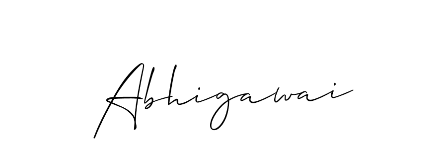 if you are searching for the best signature style for your name Abhigawai. so please give up your signature search. here we have designed multiple signature styles  using Allison_Script. Abhigawai signature style 2 images and pictures png