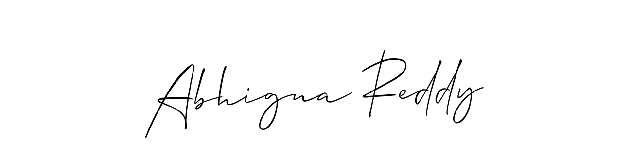 You can use this online signature creator to create a handwritten signature for the name Abhigna Reddy. This is the best online autograph maker. Abhigna Reddy signature style 2 images and pictures png