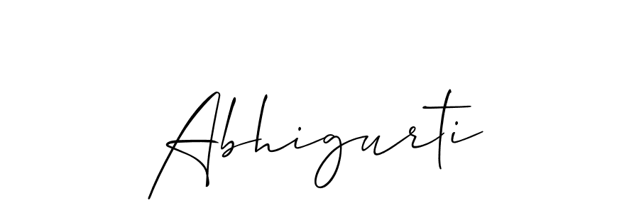 Allison_Script is a professional signature style that is perfect for those who want to add a touch of class to their signature. It is also a great choice for those who want to make their signature more unique. Get Abhigurti name to fancy signature for free. Abhigurti signature style 2 images and pictures png