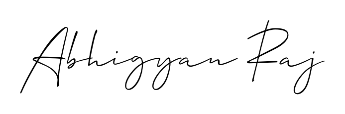 The Allison_Script font gives name Abhigyan Raj a signature that looks effortless yet distinguished. Download high-res PNG instantly. Abhigyan Raj signature style 2 images and pictures png