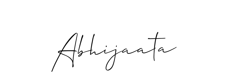 It looks lik you need a new signature style for name Abhijaata. Design unique handwritten (Allison_Script) signature with our free signature maker in just a few clicks. Abhijaata signature style 2 images and pictures png