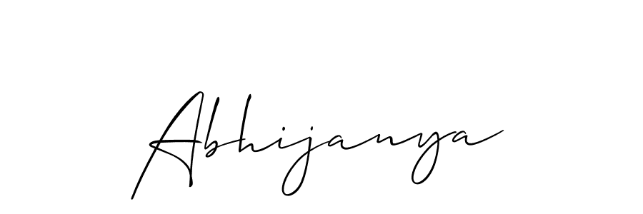 Also You can easily find your signature by using the search form. We will create Abhijanya name handwritten signature images for you free of cost using Allison_Script sign style. Abhijanya signature style 2 images and pictures png