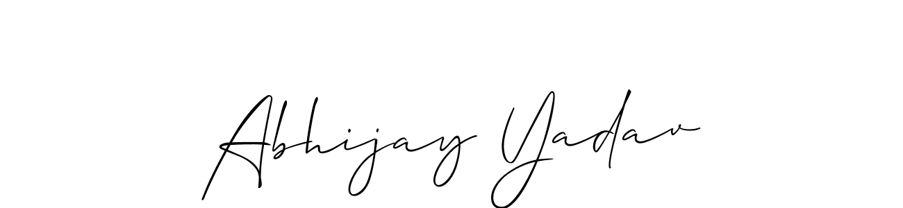 Here are the top 10 professional signature styles for the name Abhijay Yadav. These are the best autograph styles you can use for your name. Abhijay Yadav signature style 2 images and pictures png