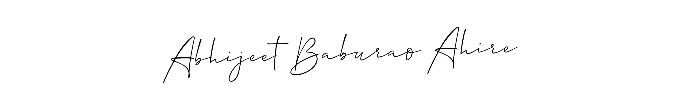 You can use this online signature creator to create a handwritten signature for the name Abhijeet Baburao Ahire. This is the best online autograph maker. Abhijeet Baburao Ahire signature style 2 images and pictures png