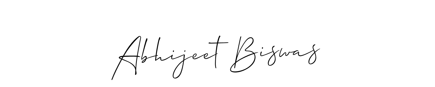 You should practise on your own different ways (Allison_Script) to write your name (Abhijeet Biswas) in signature. don't let someone else do it for you. Abhijeet Biswas signature style 2 images and pictures png