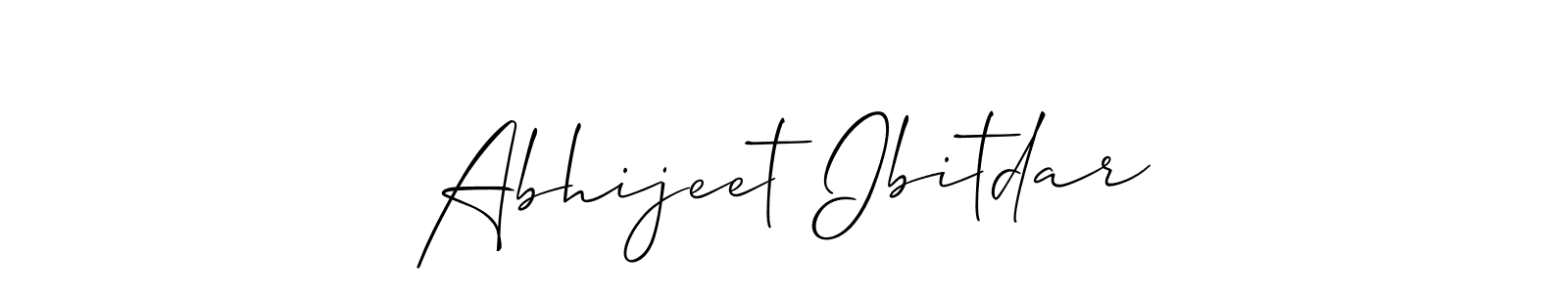 if you are searching for the best signature style for your name Abhijeet Ibitdar. so please give up your signature search. here we have designed multiple signature styles  using Allison_Script. Abhijeet Ibitdar signature style 2 images and pictures png