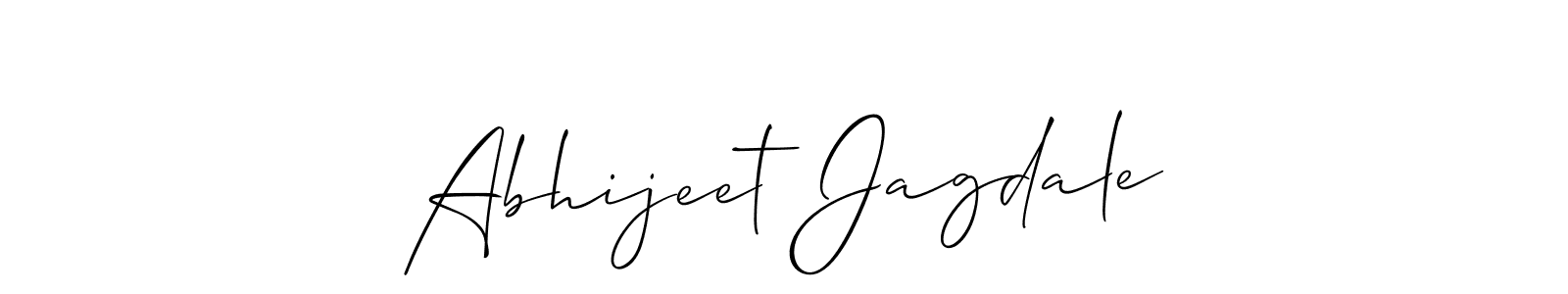 Make a short Abhijeet Jagdale signature style. Manage your documents anywhere anytime using Allison_Script. Create and add eSignatures, submit forms, share and send files easily. Abhijeet Jagdale signature style 2 images and pictures png