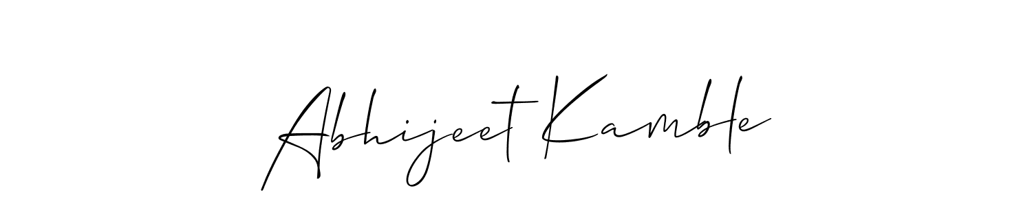 You should practise on your own different ways (Allison_Script) to write your name (Abhijeet Kamble) in signature. don't let someone else do it for you. Abhijeet Kamble signature style 2 images and pictures png