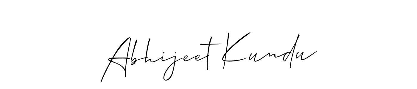 Make a beautiful signature design for name Abhijeet Kundu. Use this online signature maker to create a handwritten signature for free. Abhijeet Kundu signature style 2 images and pictures png