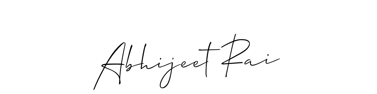 Also we have Abhijeet Rai name is the best signature style. Create professional handwritten signature collection using Allison_Script autograph style. Abhijeet Rai signature style 2 images and pictures png