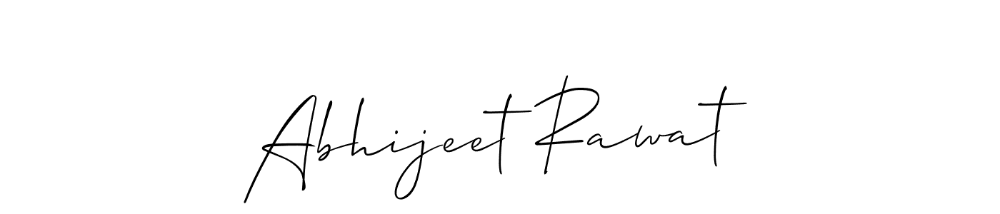 It looks lik you need a new signature style for name Abhijeet Rawat. Design unique handwritten (Allison_Script) signature with our free signature maker in just a few clicks. Abhijeet Rawat signature style 2 images and pictures png