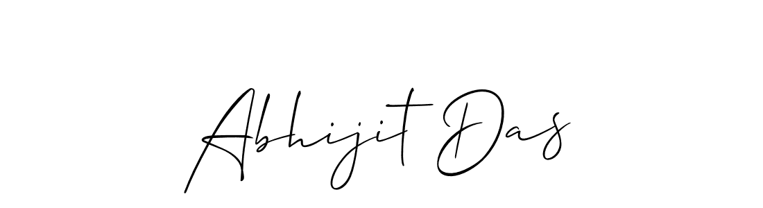 Also we have Abhijit Das name is the best signature style. Create professional handwritten signature collection using Allison_Script autograph style. Abhijit Das signature style 2 images and pictures png