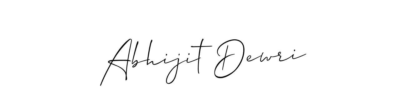 if you are searching for the best signature style for your name Abhijit Dewri. so please give up your signature search. here we have designed multiple signature styles  using Allison_Script. Abhijit Dewri signature style 2 images and pictures png