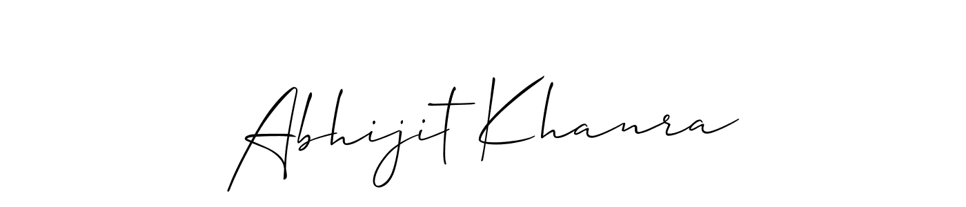 Check out images of Autograph of Abhijit Khanra name. Actor Abhijit Khanra Signature Style. Allison_Script is a professional sign style online. Abhijit Khanra signature style 2 images and pictures png