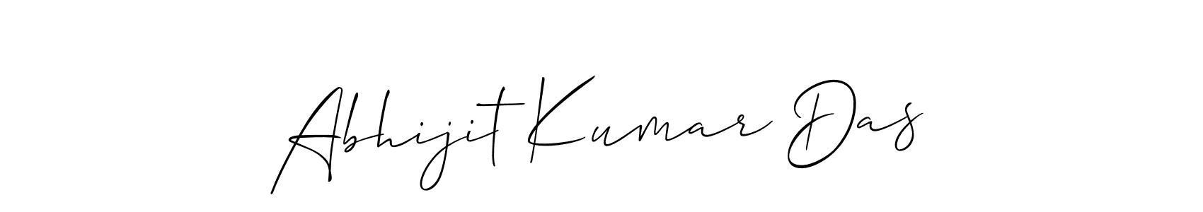 Create a beautiful signature design for name Abhijit Kumar Das. With this signature (Allison_Script) fonts, you can make a handwritten signature for free. Abhijit Kumar Das signature style 2 images and pictures png