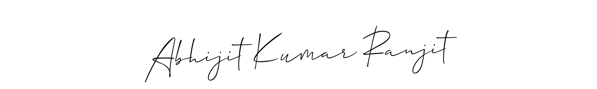 Make a beautiful signature design for name Abhijit Kumar Ranjit. Use this online signature maker to create a handwritten signature for free. Abhijit Kumar Ranjit signature style 2 images and pictures png
