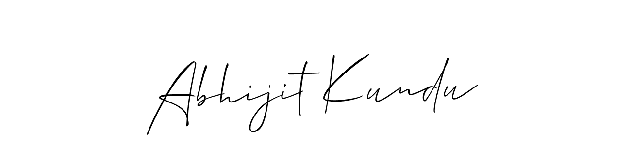 Similarly Allison_Script is the best handwritten signature design. Signature creator online .You can use it as an online autograph creator for name Abhijit Kundu. Abhijit Kundu signature style 2 images and pictures png