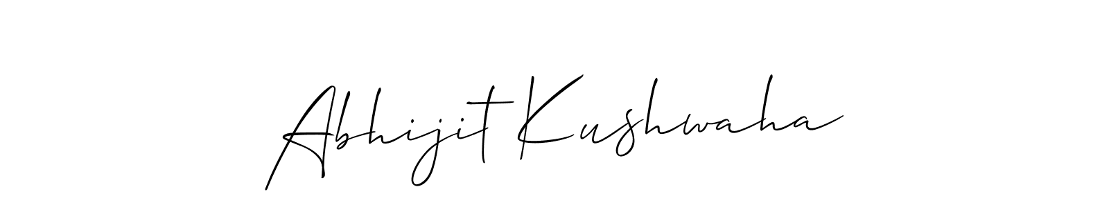 Best and Professional Signature Style for Abhijit Kushwaha. Allison_Script Best Signature Style Collection. Abhijit Kushwaha signature style 2 images and pictures png