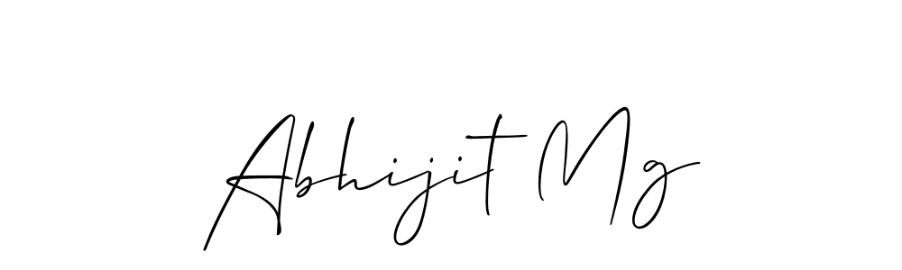 Make a short Abhijit Mg signature style. Manage your documents anywhere anytime using Allison_Script. Create and add eSignatures, submit forms, share and send files easily. Abhijit Mg signature style 2 images and pictures png