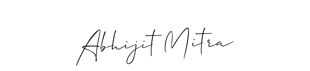 Make a beautiful signature design for name Abhijit Mitra. With this signature (Allison_Script) style, you can create a handwritten signature for free. Abhijit Mitra signature style 2 images and pictures png