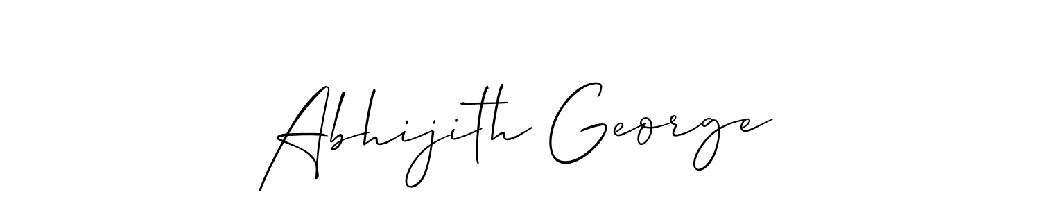 You can use this online signature creator to create a handwritten signature for the name Abhijith George. This is the best online autograph maker. Abhijith George signature style 2 images and pictures png