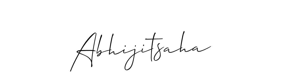 Similarly Allison_Script is the best handwritten signature design. Signature creator online .You can use it as an online autograph creator for name Abhijitsaha. Abhijitsaha signature style 2 images and pictures png