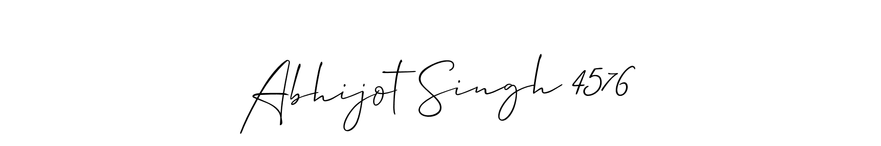 Make a beautiful signature design for name Abhijot Singh 4576. Use this online signature maker to create a handwritten signature for free. Abhijot Singh 4576 signature style 2 images and pictures png