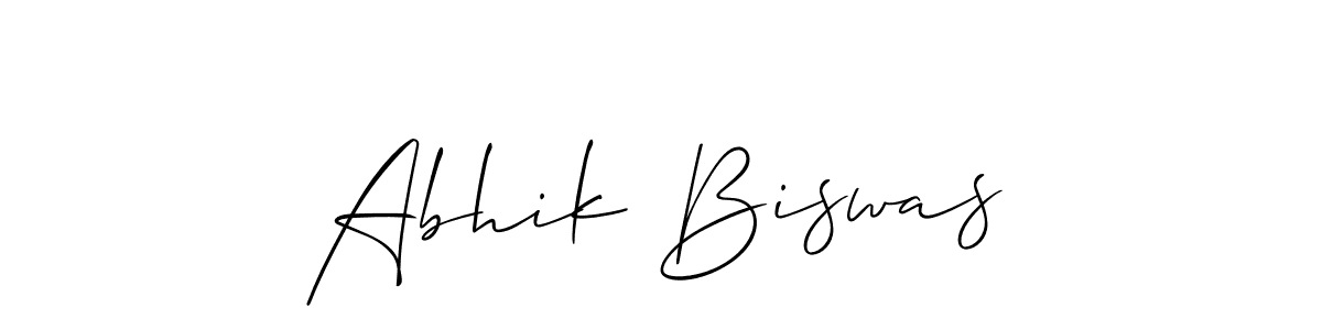 Similarly Allison_Script is the best handwritten signature design. Signature creator online .You can use it as an online autograph creator for name Abhik Biswas. Abhik Biswas signature style 2 images and pictures png