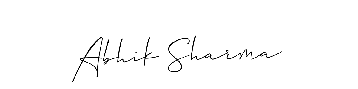 See photos of Abhik Sharma official signature by Spectra . Check more albums & portfolios. Read reviews & check more about Allison_Script font. Abhik Sharma signature style 2 images and pictures png