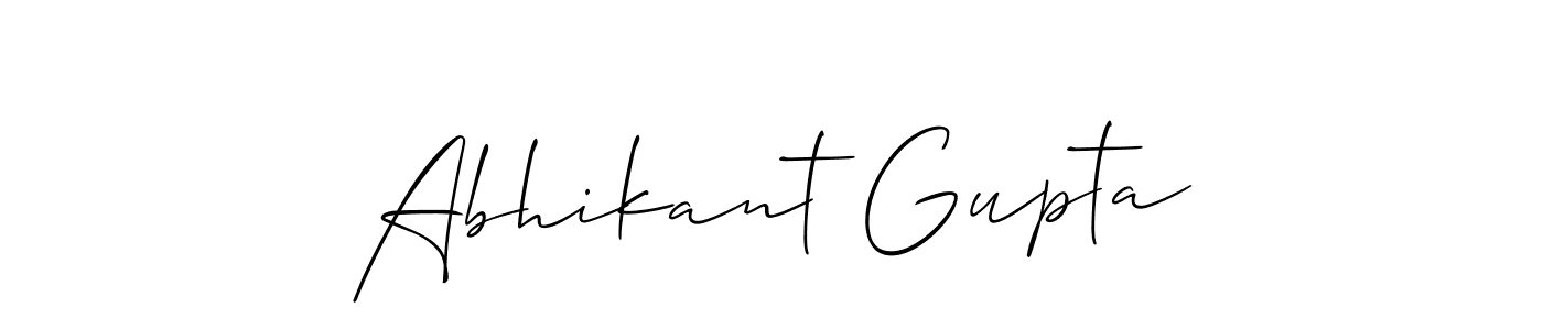 Make a beautiful signature design for name Abhikant Gupta. Use this online signature maker to create a handwritten signature for free. Abhikant Gupta signature style 2 images and pictures png