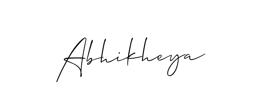 Best and Professional Signature Style for Abhikheya. Allison_Script Best Signature Style Collection. Abhikheya signature style 2 images and pictures png