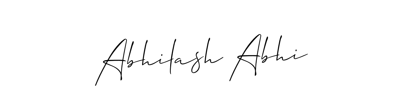 Make a short Abhilash Abhi signature style. Manage your documents anywhere anytime using Allison_Script. Create and add eSignatures, submit forms, share and send files easily. Abhilash Abhi signature style 2 images and pictures png