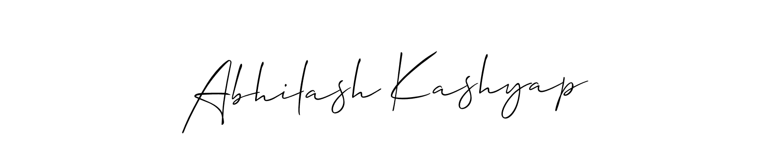 This is the best signature style for the Abhilash Kashyap name. Also you like these signature font (Allison_Script). Mix name signature. Abhilash Kashyap signature style 2 images and pictures png