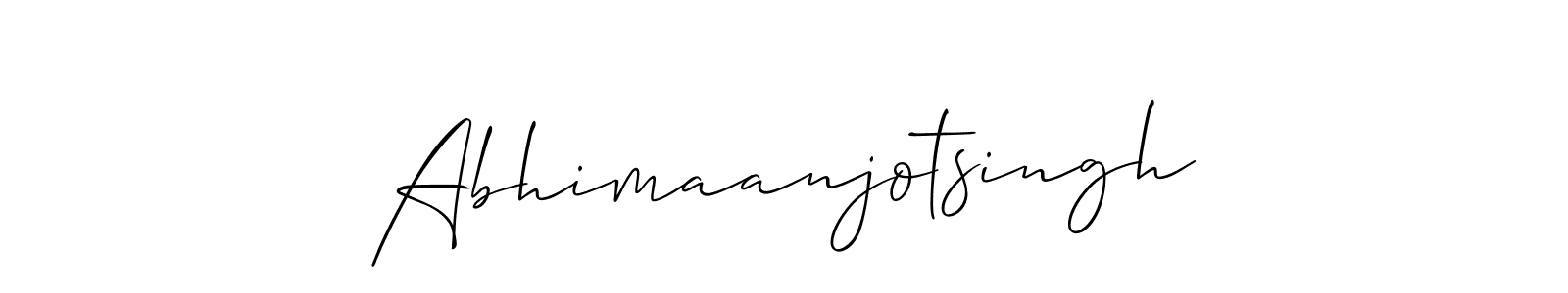 Make a beautiful signature design for name Abhimaanjotsingh. Use this online signature maker to create a handwritten signature for free. Abhimaanjotsingh signature style 2 images and pictures png