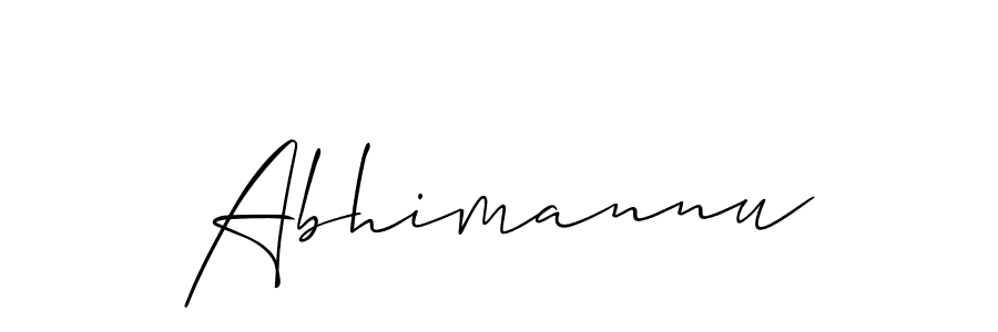 Also You can easily find your signature by using the search form. We will create Abhimannu name handwritten signature images for you free of cost using Allison_Script sign style. Abhimannu signature style 2 images and pictures png