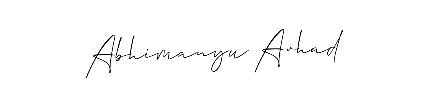 You can use this online signature creator to create a handwritten signature for the name Abhimanyu Avhad. This is the best online autograph maker. Abhimanyu Avhad signature style 2 images and pictures png