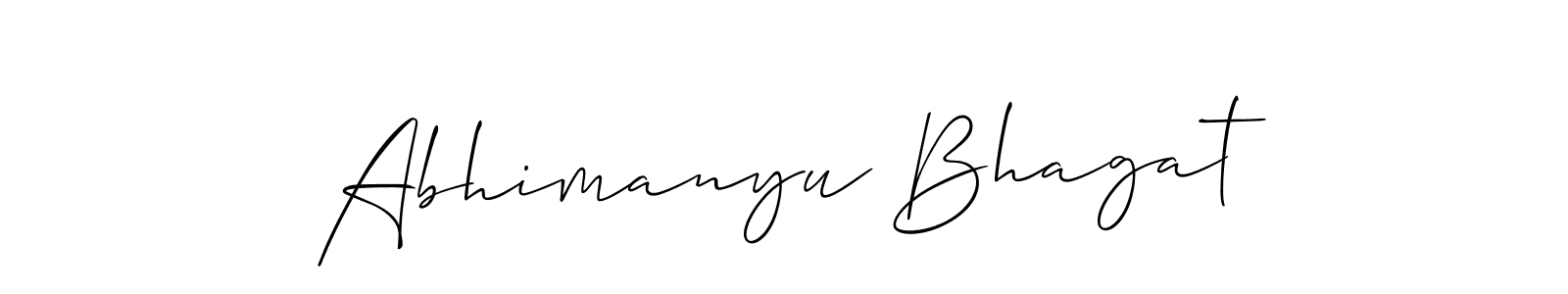 Similarly Allison_Script is the best handwritten signature design. Signature creator online .You can use it as an online autograph creator for name Abhimanyu Bhagat. Abhimanyu Bhagat signature style 2 images and pictures png